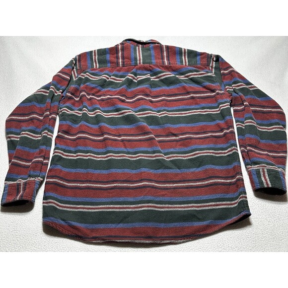 J Crew Shirt Mens Large Oarsman Rugby Polo Striped Heavy Long Sleeve*PEELING - Picture 6 of 10